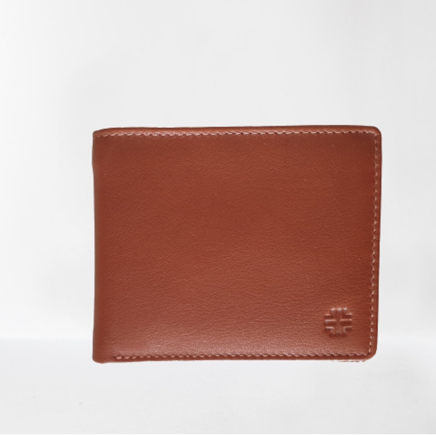 Mens Real Leather Wallet - 504 Tan RFID Secure