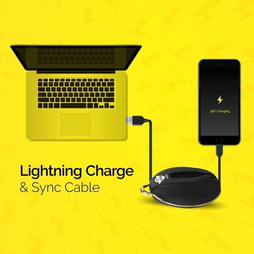 Go Charge Lite Ios Cable Organizer with retractable cable for Ios Devices