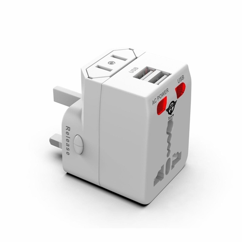 Plug Pack Lite Universal Travel Adaptor , 150+ Countries Compatibility