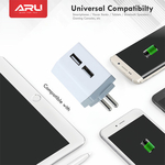 ARU Dual USB Wall Charger