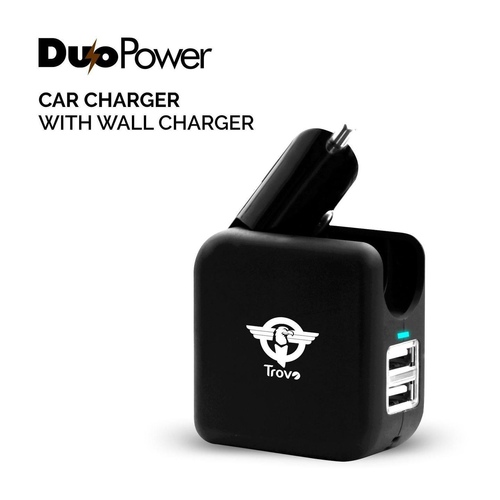Duo Power Car Charger Plus Wall Charger