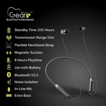 GearUp Bluetooth Neckband