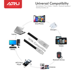 ARU Zinc Alloy Micro USB Cable