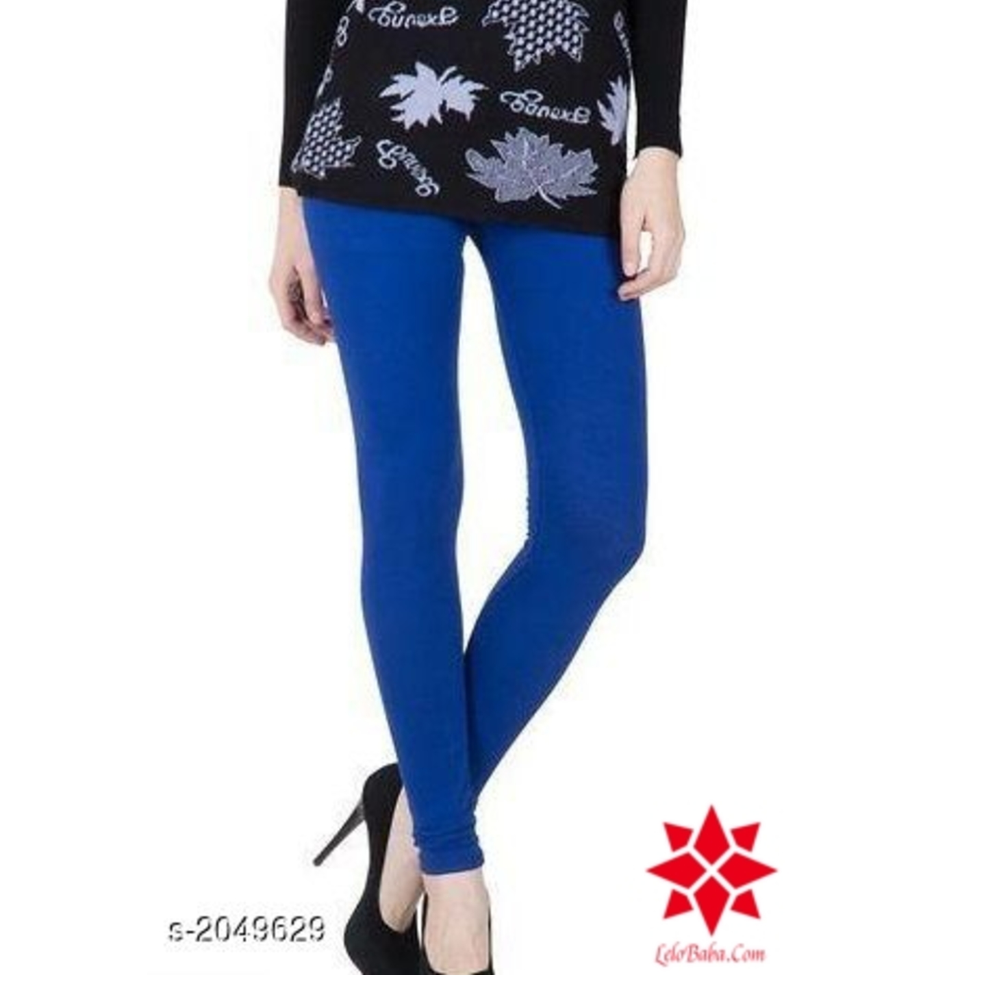 Siya Fancy Cotton Solid Women's Leggings Vol 3* 2049629