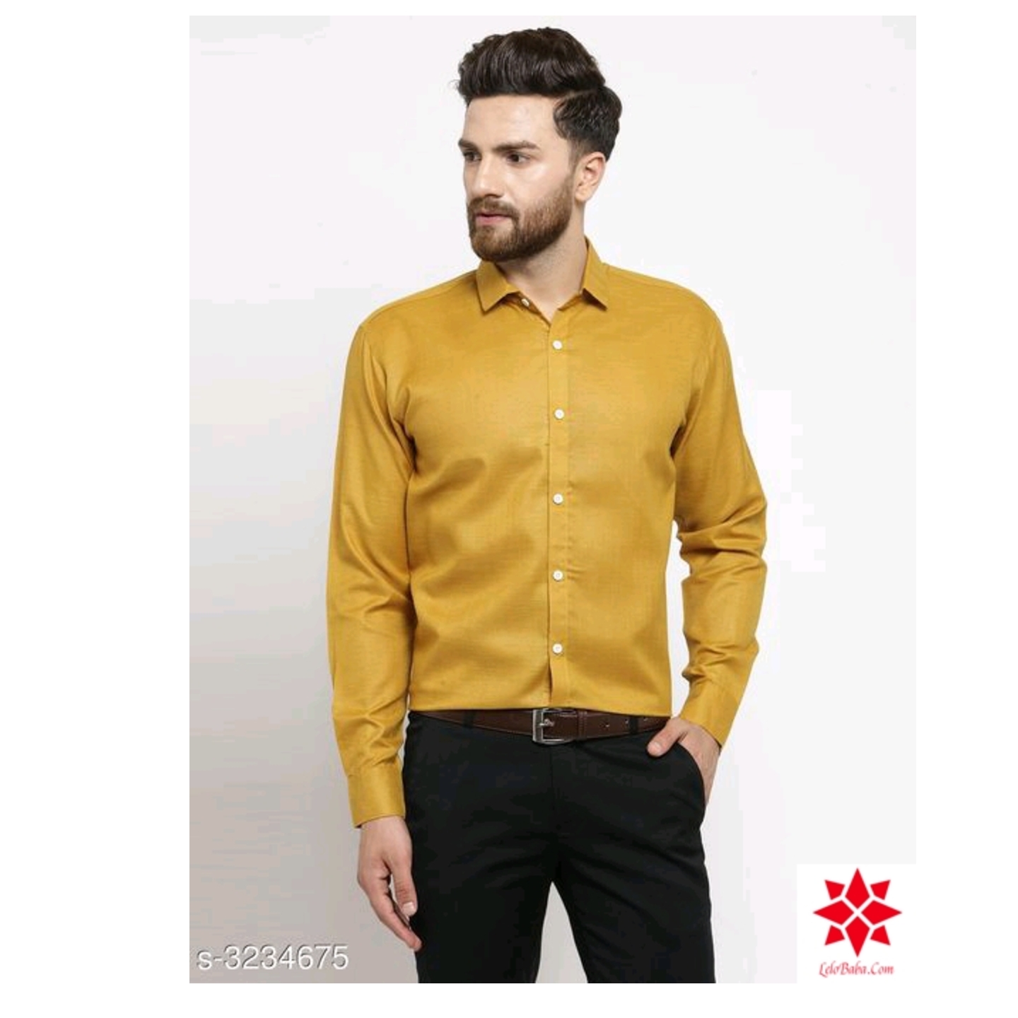 Attractive Men's Cotton Blend Shirt Vol 18*3234675