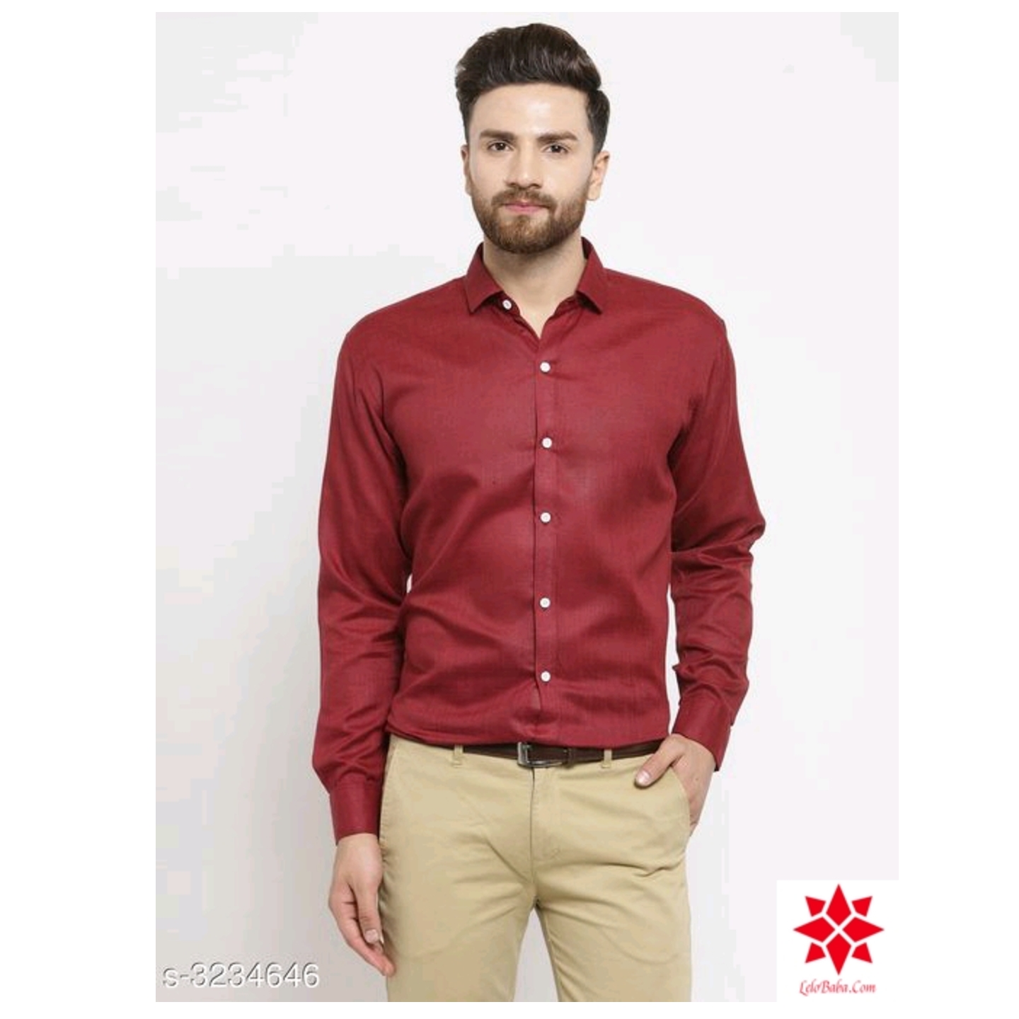 Attractive Men's Cotton Blend Shirt Vol 18*3234646