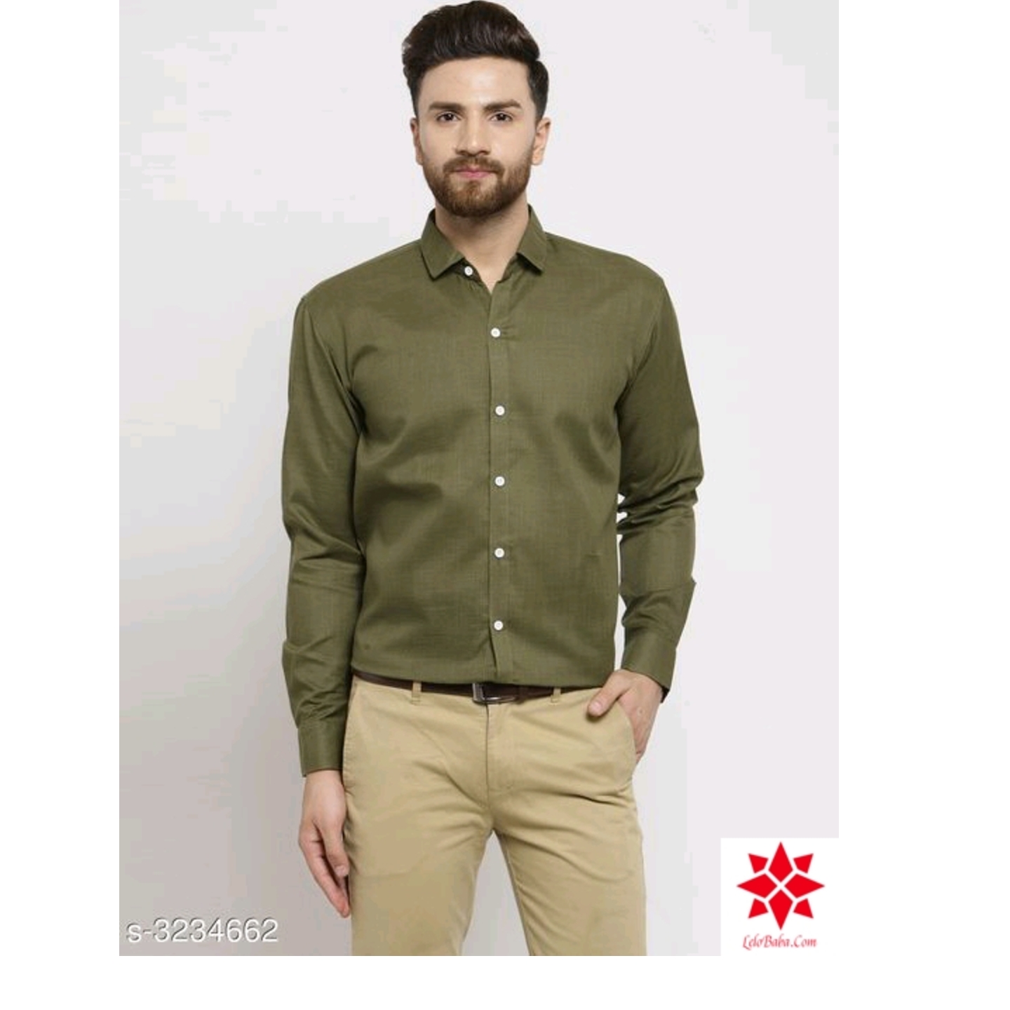 Attractive Men's Cotton Blend Shirt Vol 18*3234662