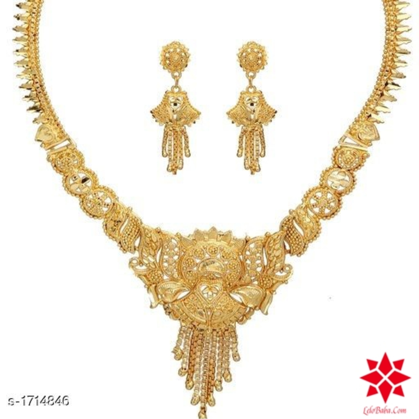 Checkout this hot & latest Jewellery Set Ravishing Brass  Jewellery Set