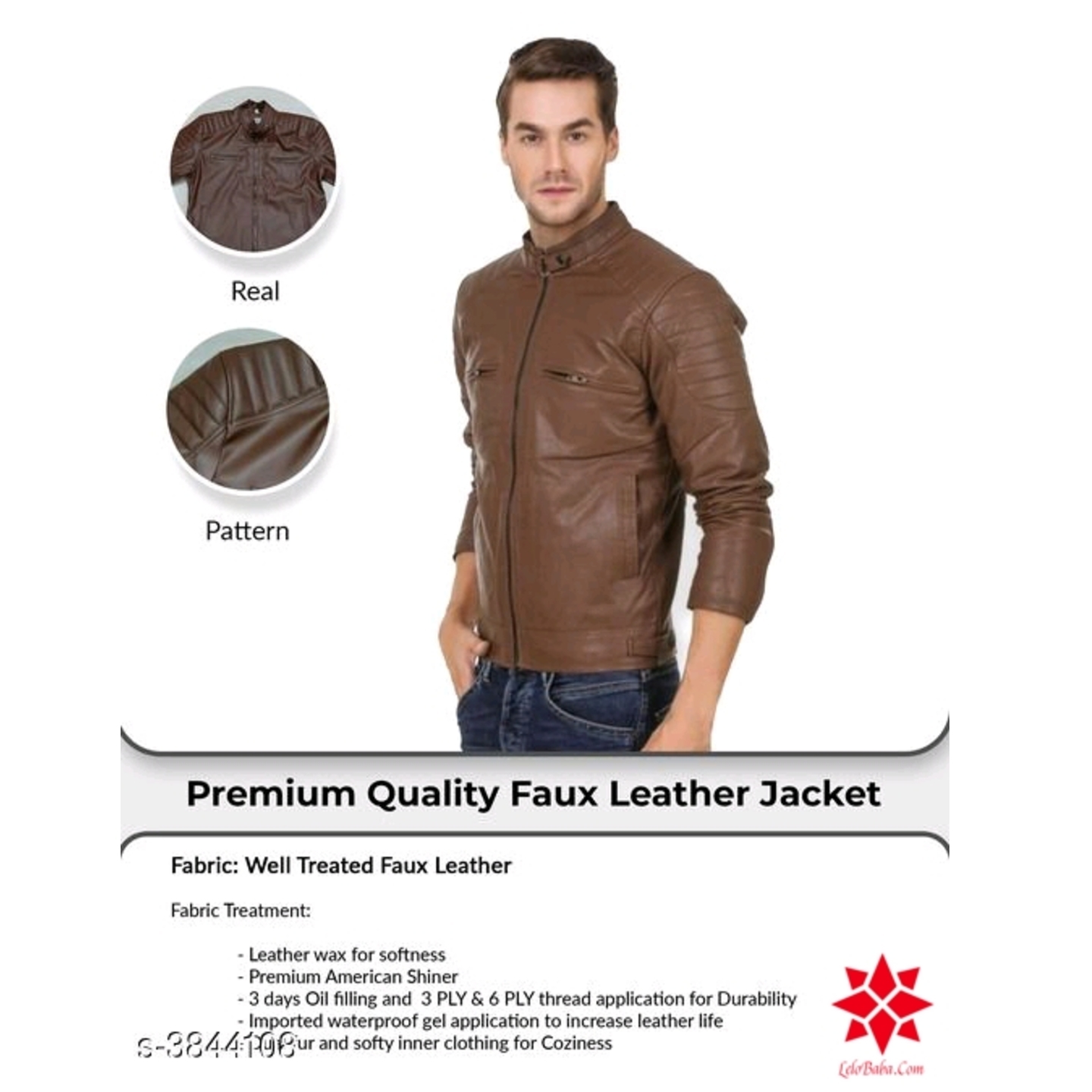 Jevan Designer Faux Leather Men's Jackets Vol 10* 3844108