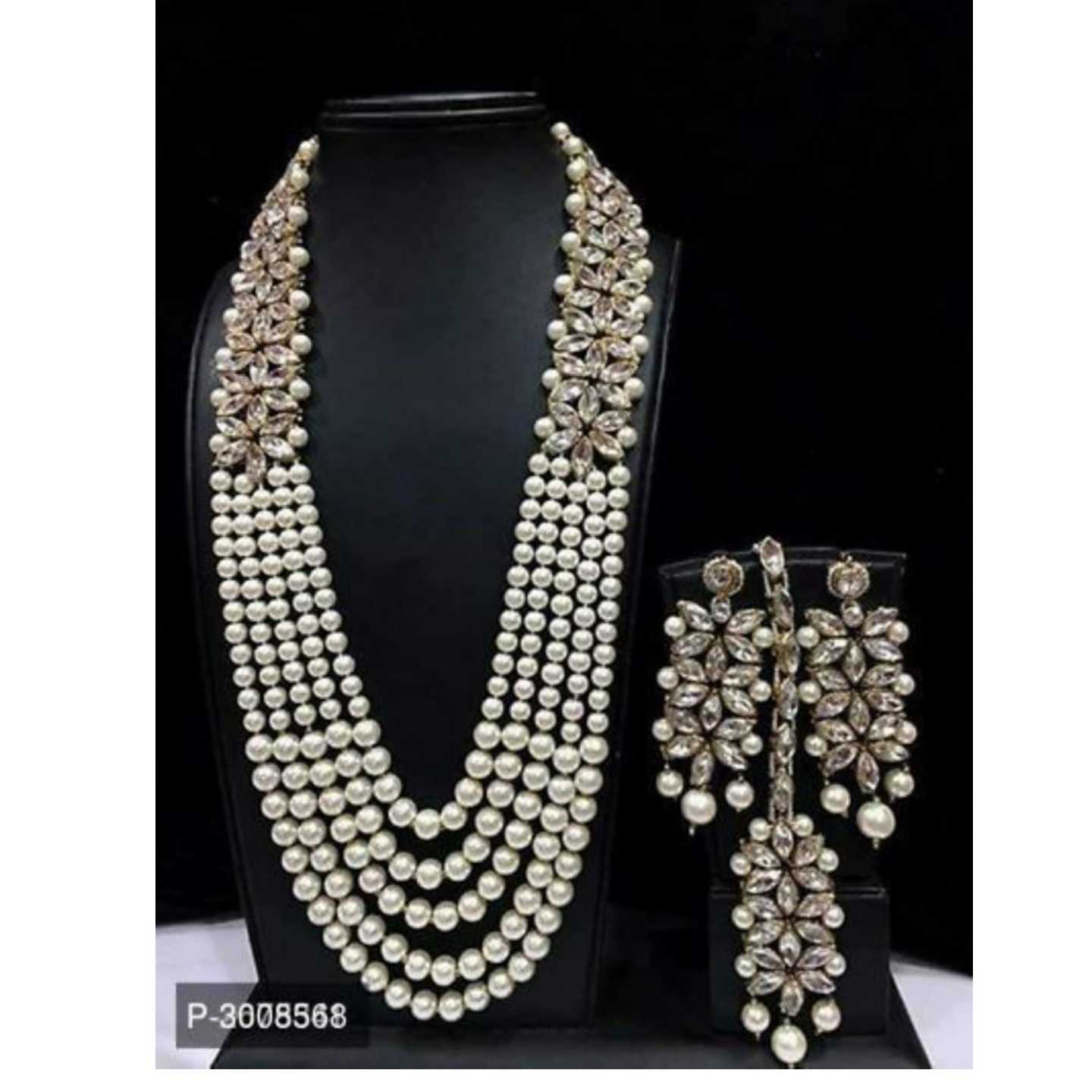 Trendy Alloy Kundan Jewellery Set