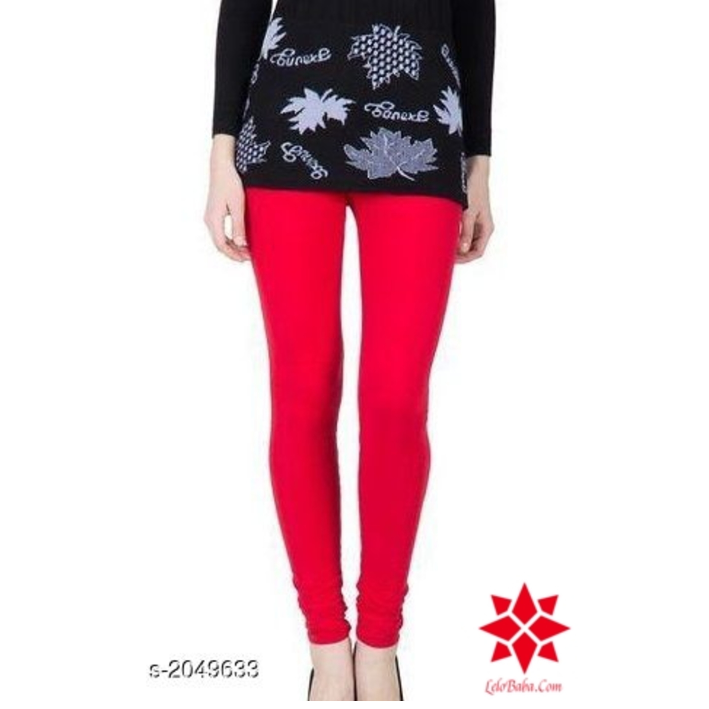 Siya Fancy Cotton Solid Women's Leggings Vol 3* 2049633