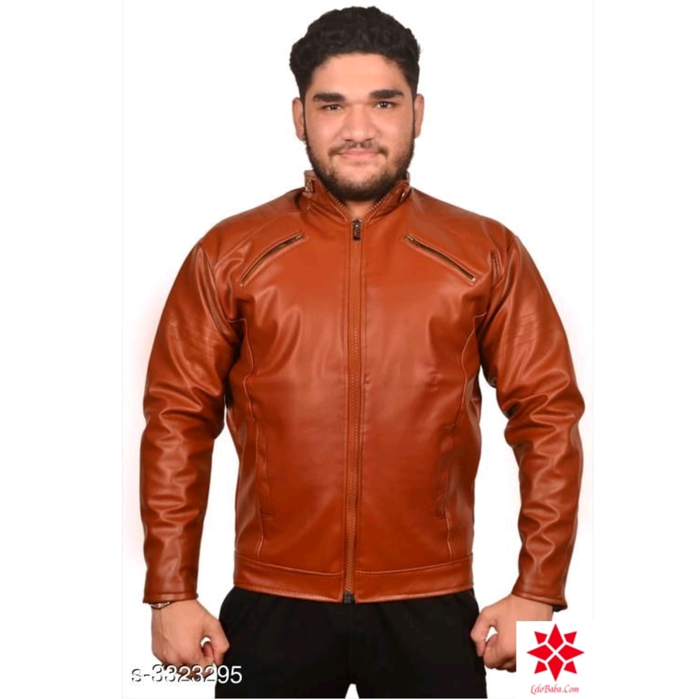 Elegant Men's PU Leather Jackets Vol 4* 3323295