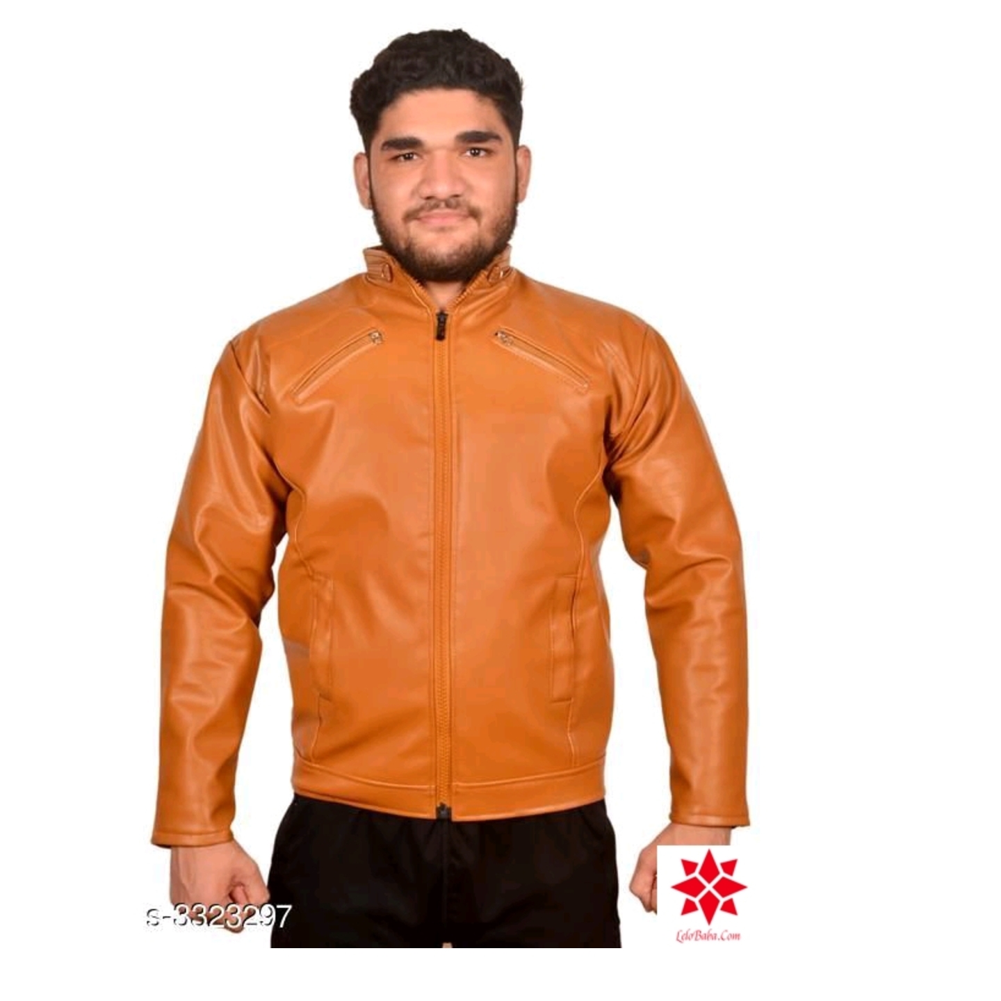 Elegant Men's PU Leather Jackets Vol 4* 3323297