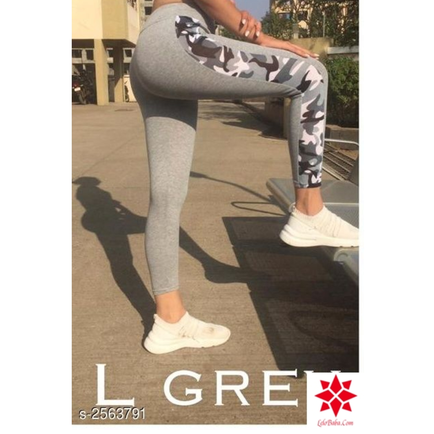 Adaline Elegant Stretchable Rib Cotton Women's Leggings Vol 5*