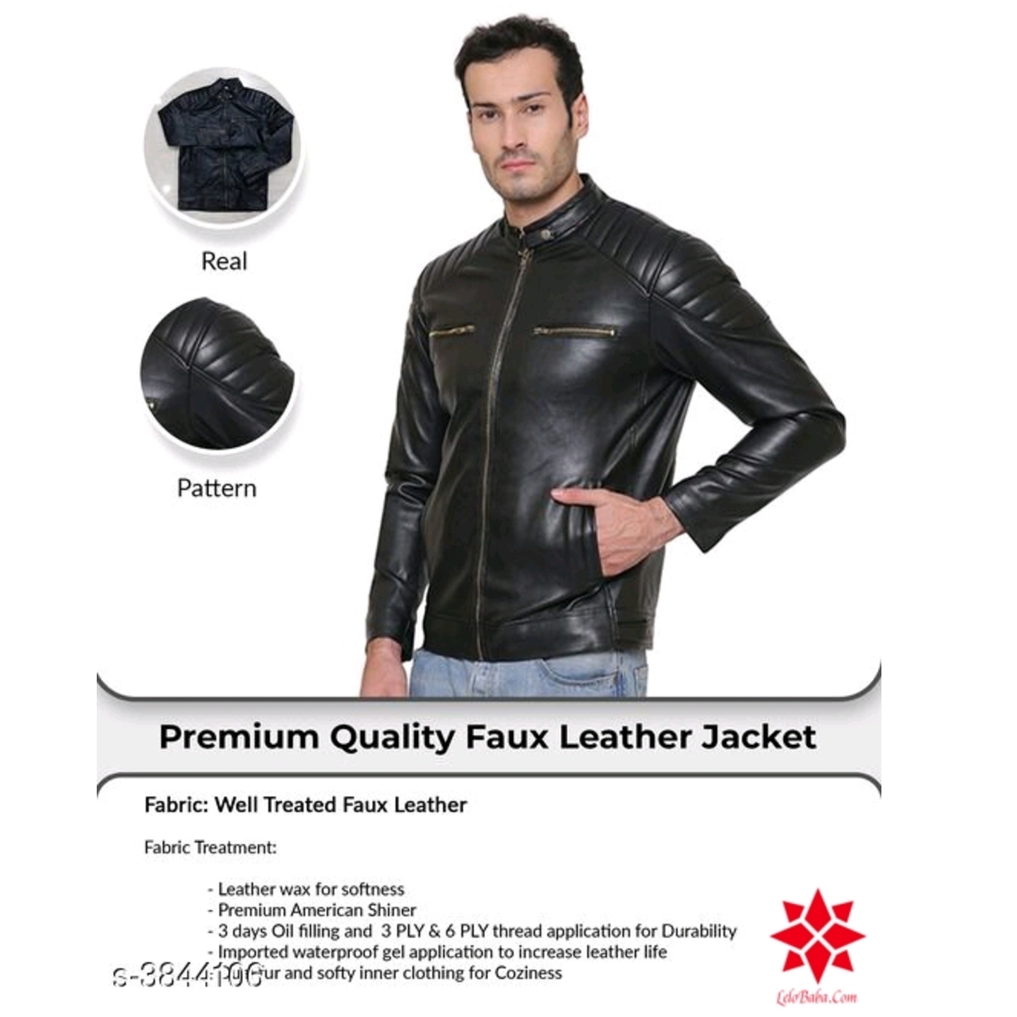 Jevan Designer Faux Leather Men's Jackets Vol 10* 3844100