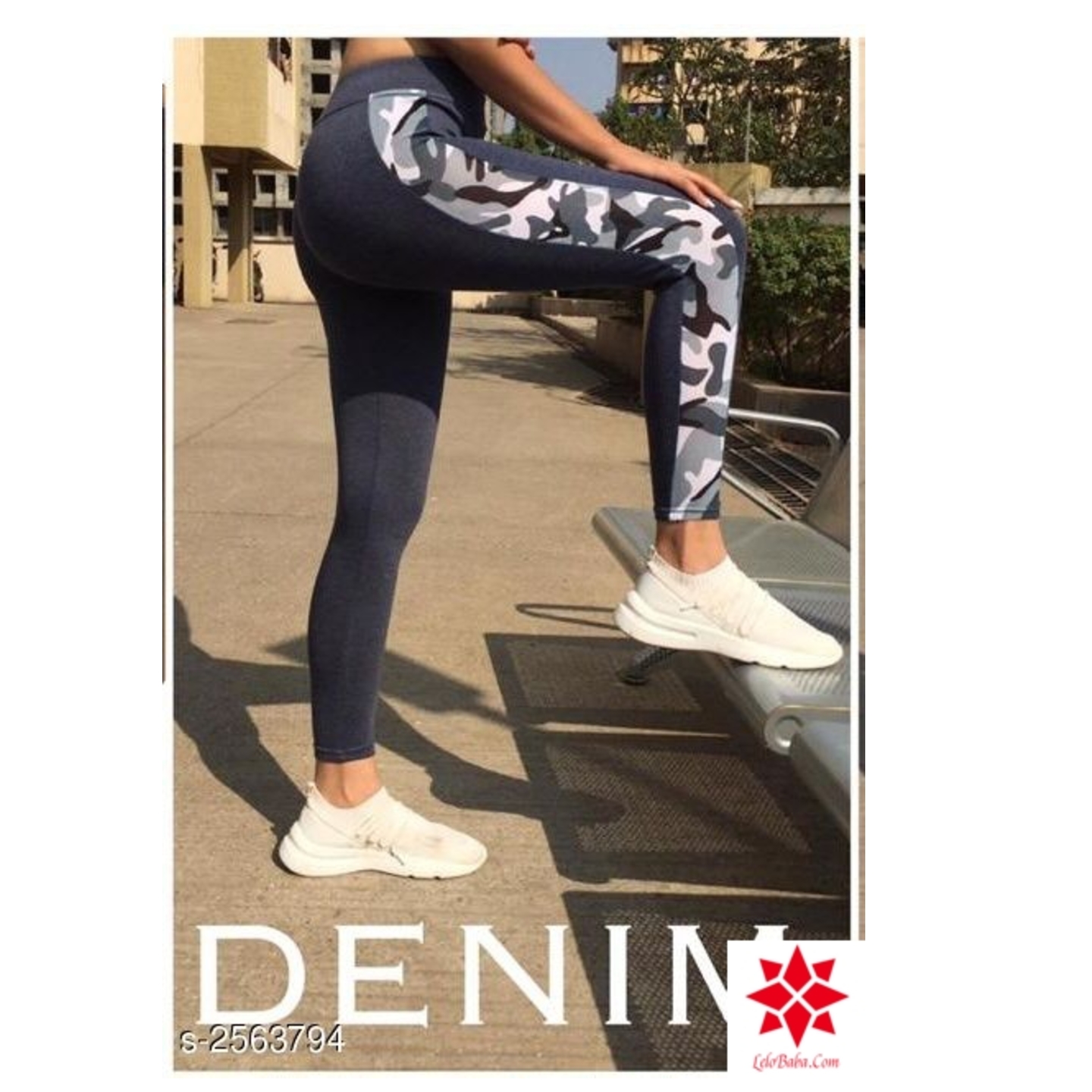 Adaline Elegant Stretchable Rib Cotton Women's Leggings Vol 5
