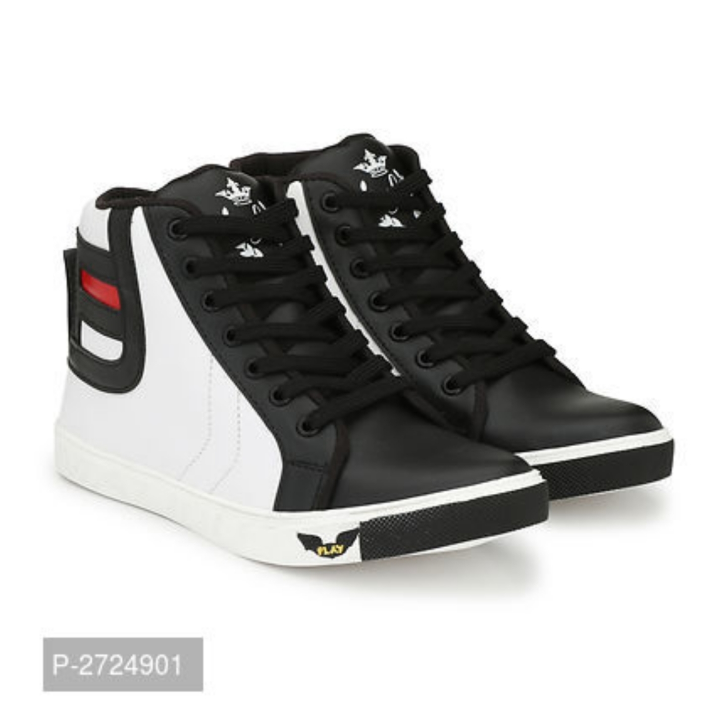 New Mid-Ankle Solid Sneaker Shoes For Men  2724901