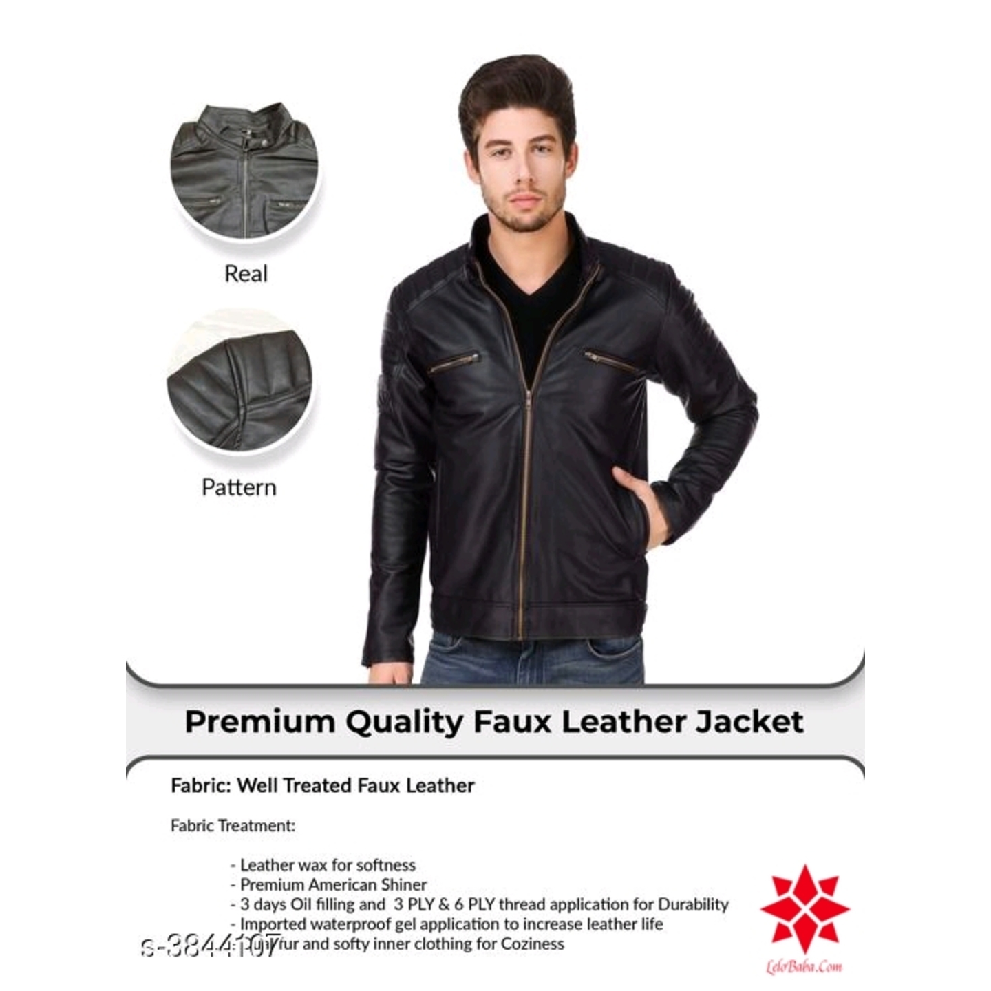 Jevan Designer Faux Leather Men's Jackets Vol 10* 3844107