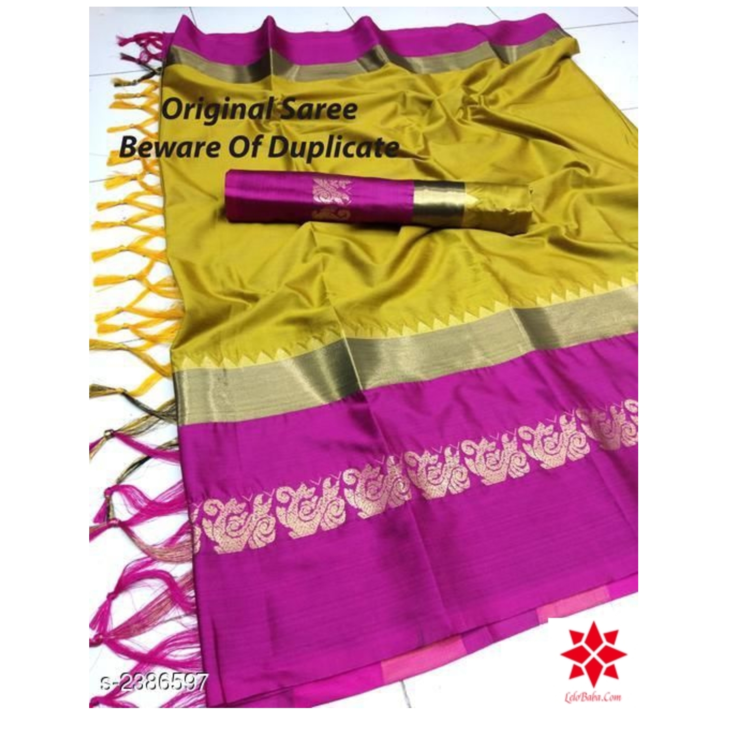 Jivika Designer Soft Cotton Silk Sarees Vol 7*