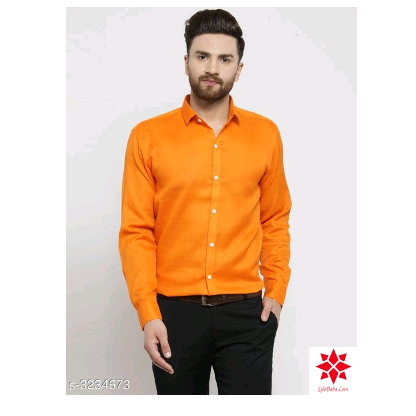 Attractive Men's Cotton Blend Shirt Vol 18*3234673