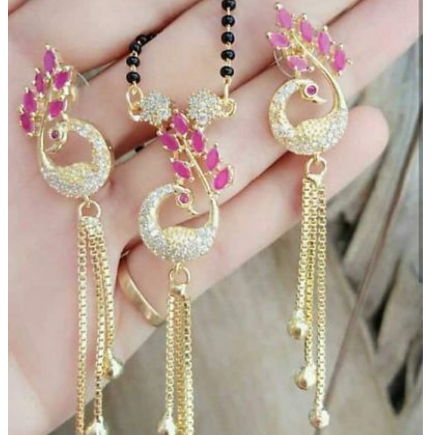 Feminine Fabulous Alloy Women's Mangalsutras* 351521 