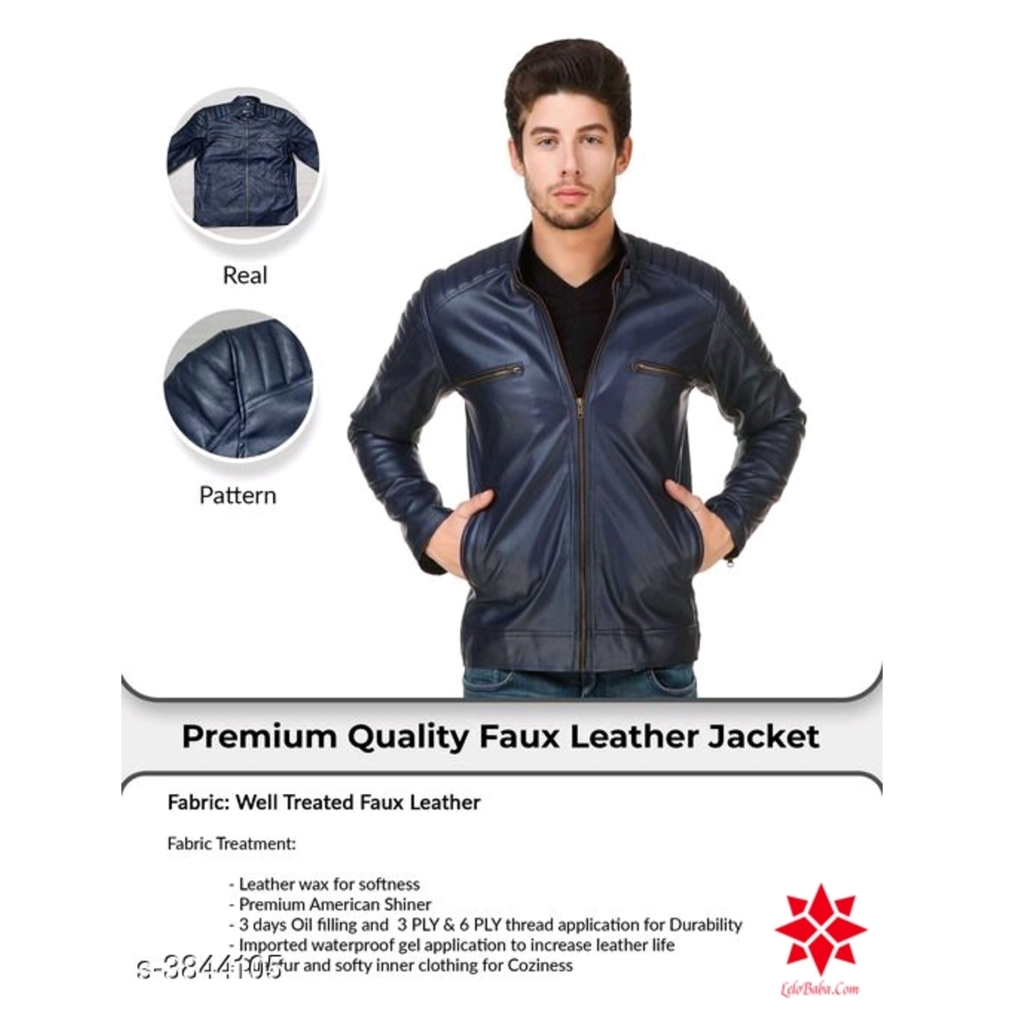 Jevan Designer Faux Leather Men's Jackets Vol 10* 3844105