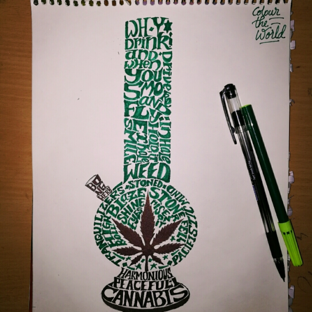 Bong typography