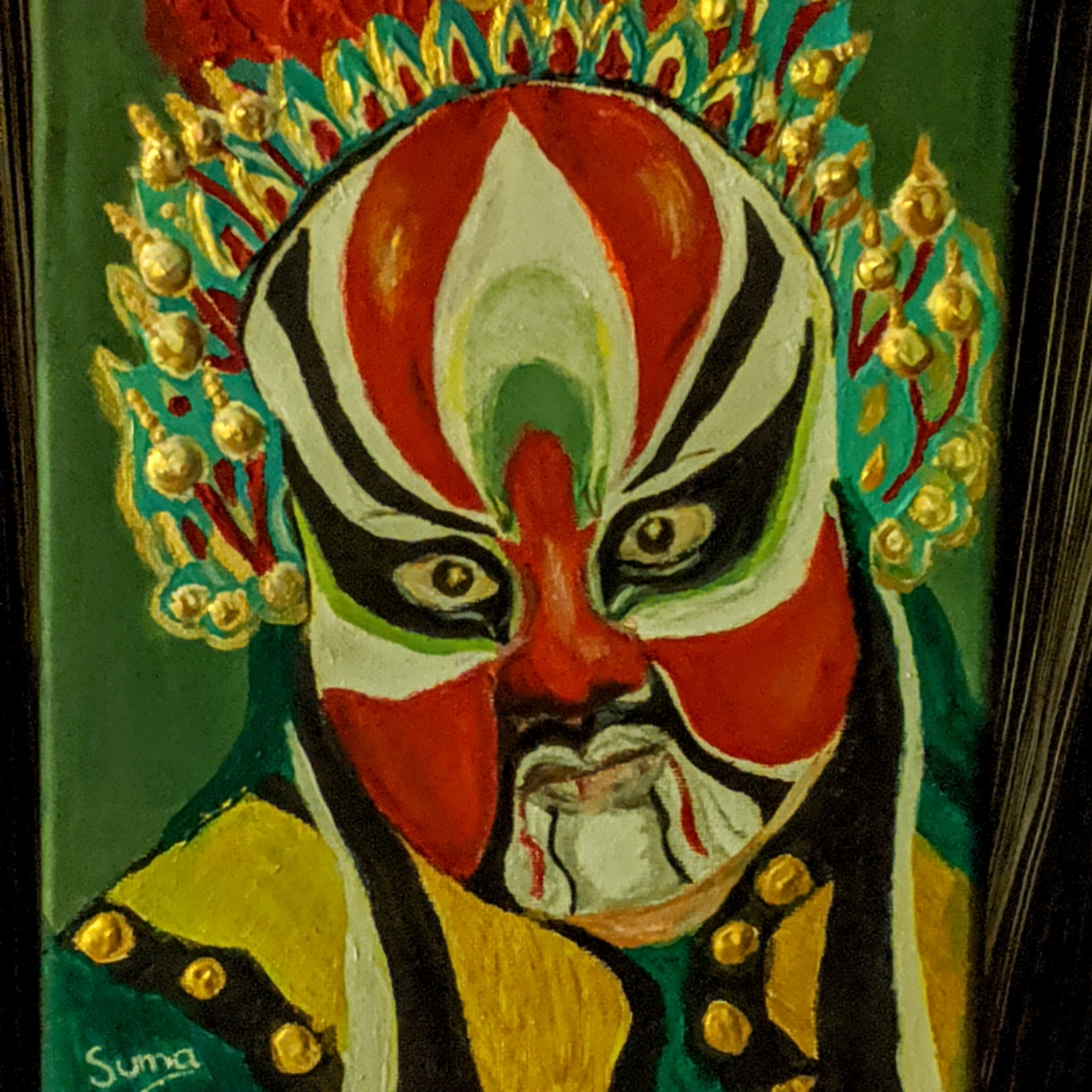 painted face peking opera