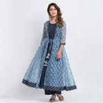 Naksh Semi Festal Jacket style Kurti