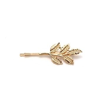 Ashiana gold leaf hair pin