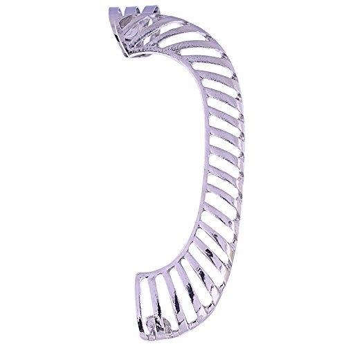 Ashiana Elegant Dragon neck ear cuff - silver