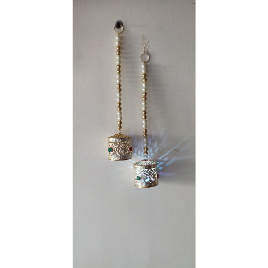LED hanging with pearl chain