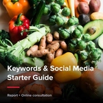 Keywords & Social Media Starter Guide - Food & Groceries