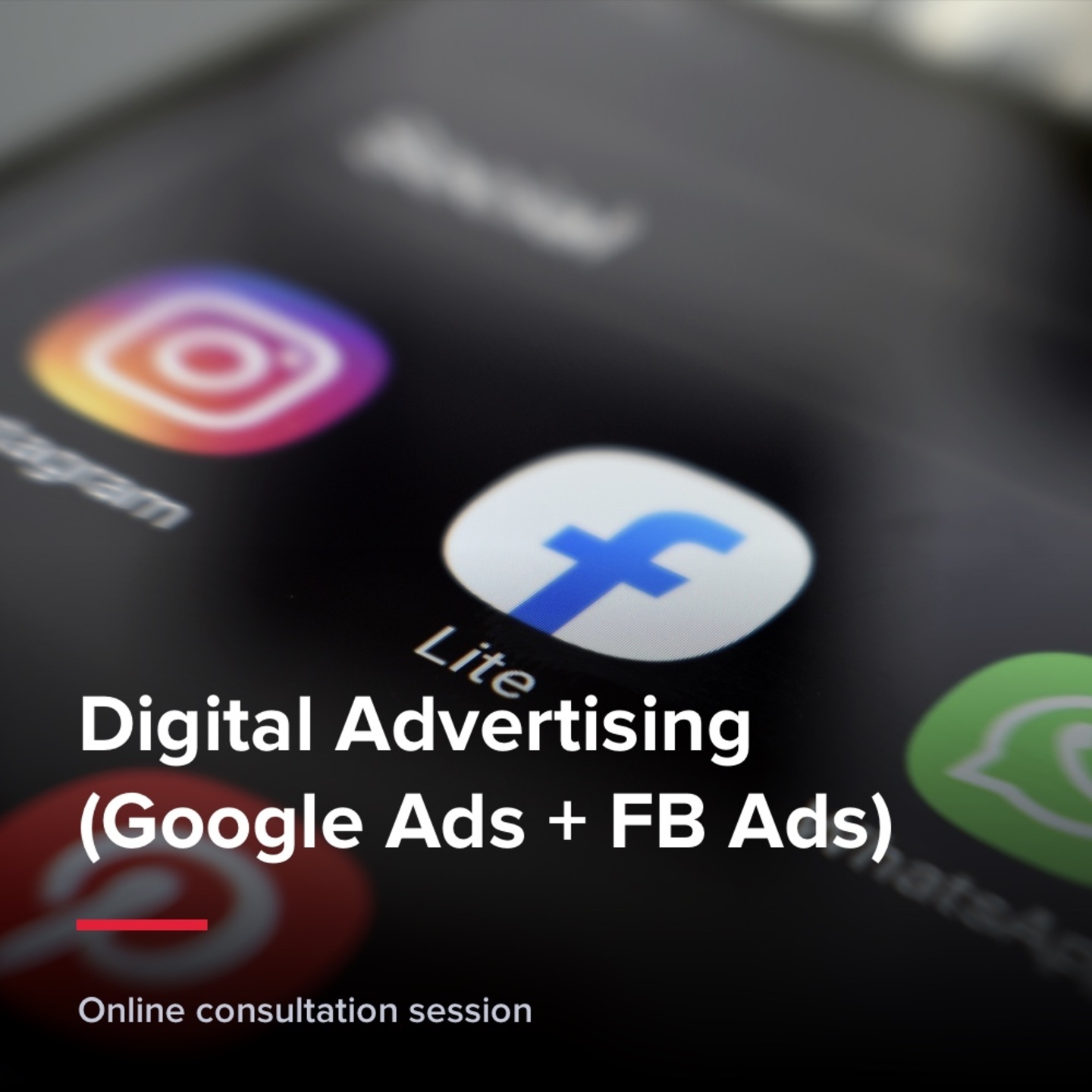 Digital Advertising Google Ads + FB Ads