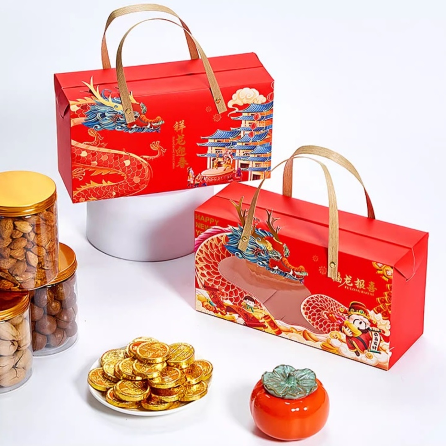 2024 Year of Dragon Trio Happiness Gift Box