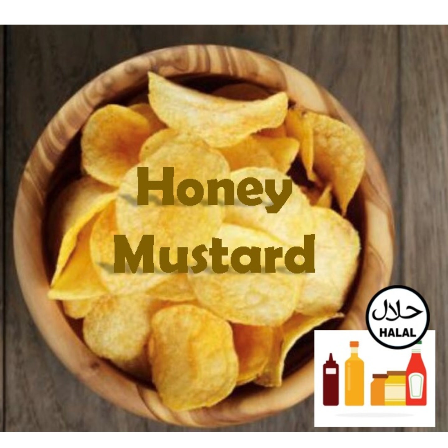Honey Mustard Potato Chips - Tai Sun 200g Pack