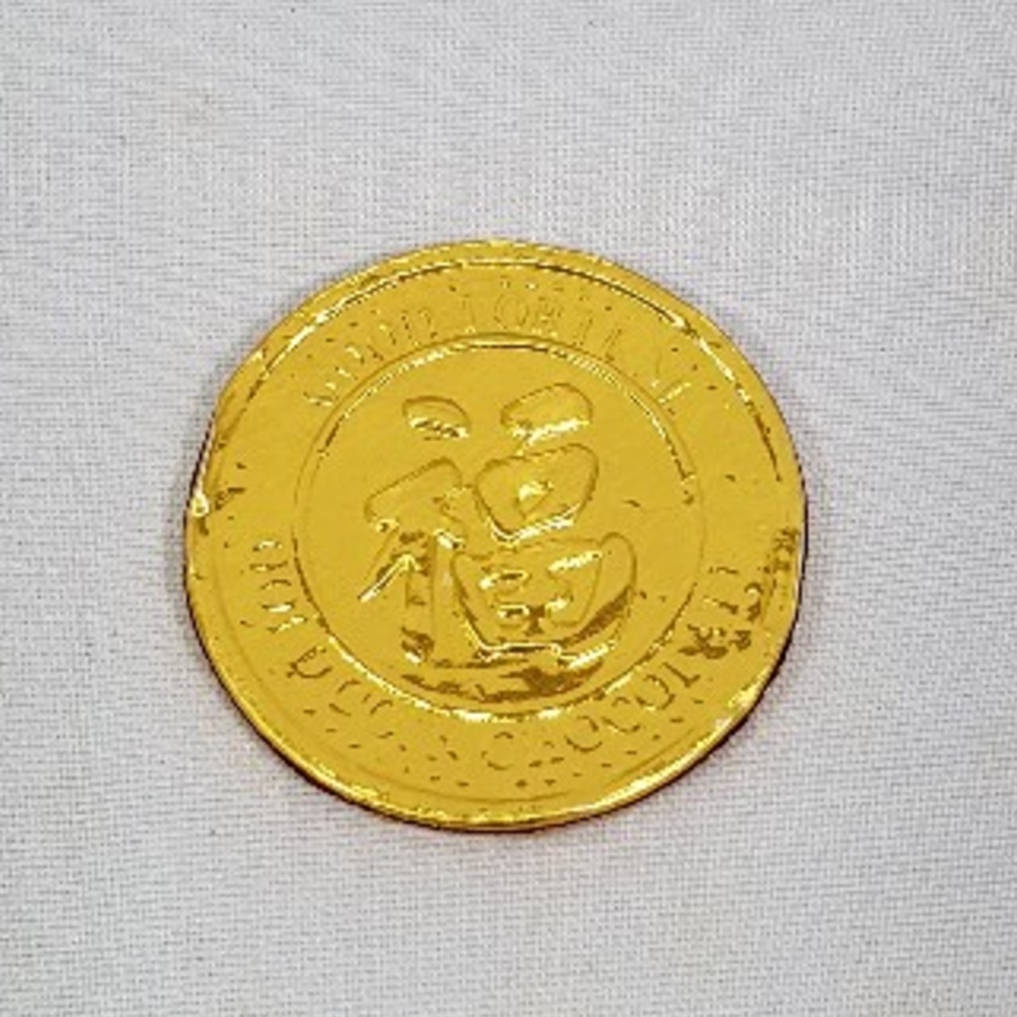 Small Gold Coin Chocolate