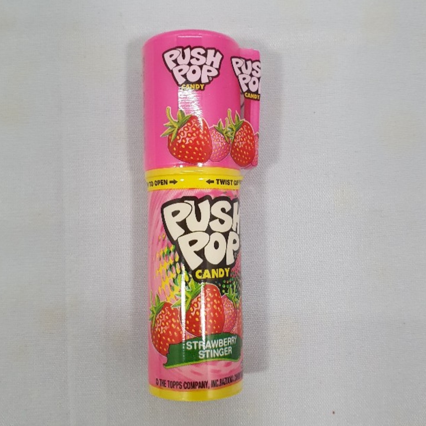 Push Pop Candy Strawberry