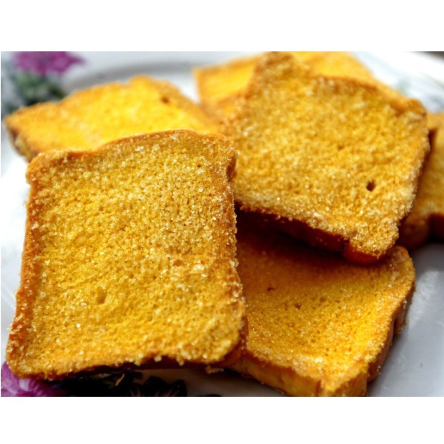 Crunchy Butter Sugar Toast