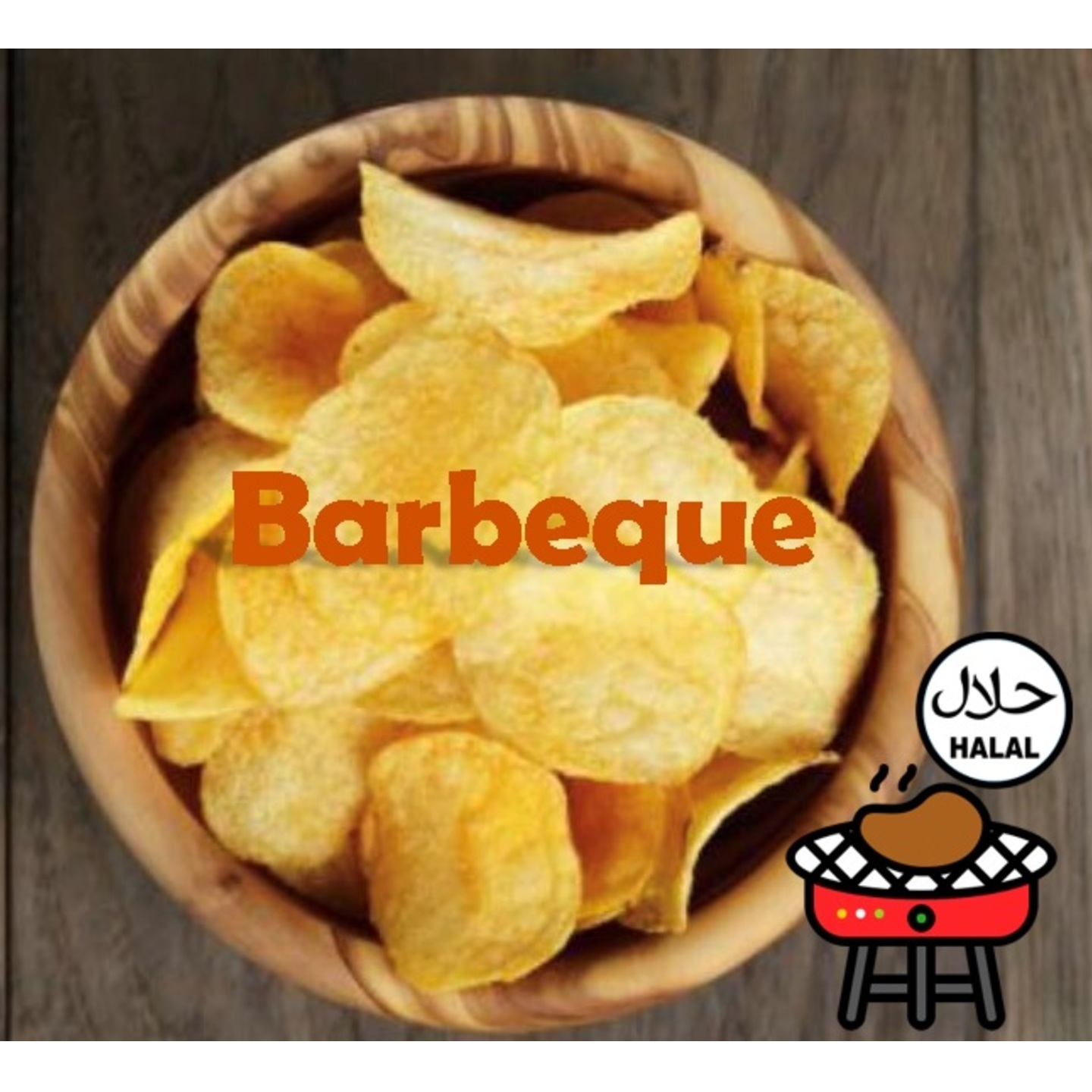 Barbeque Potato Chips - Tai Sun 200g Pack