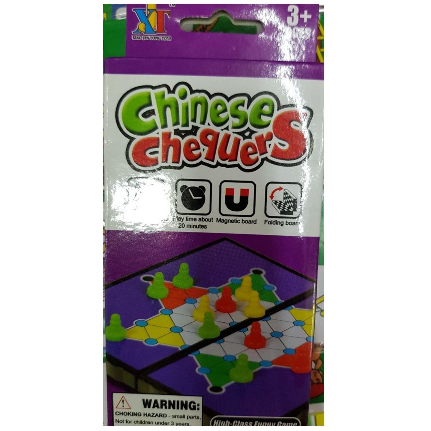 Chinese Chequers (Magnetic Box)