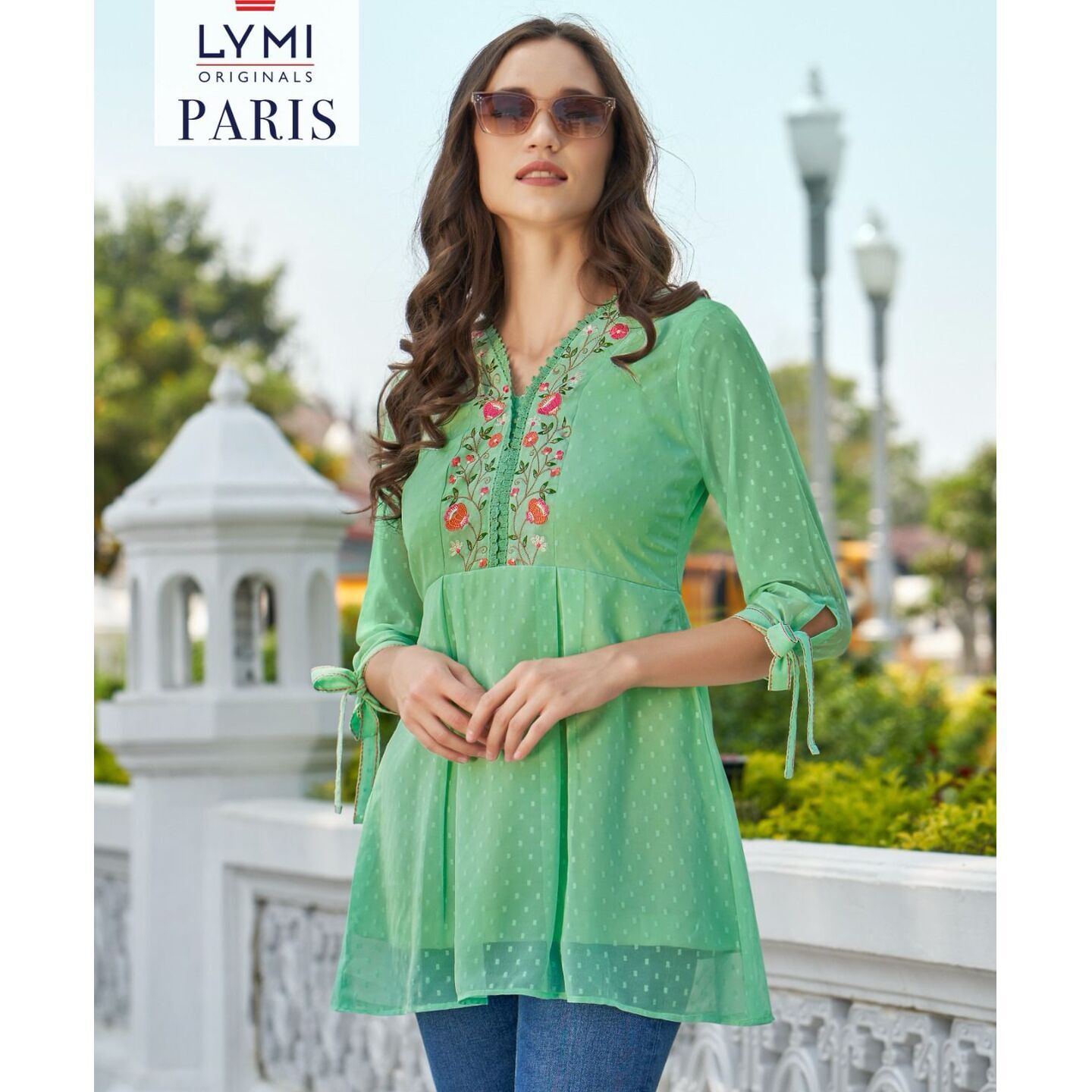 1_IndoWestern Topsy - L XL XXL