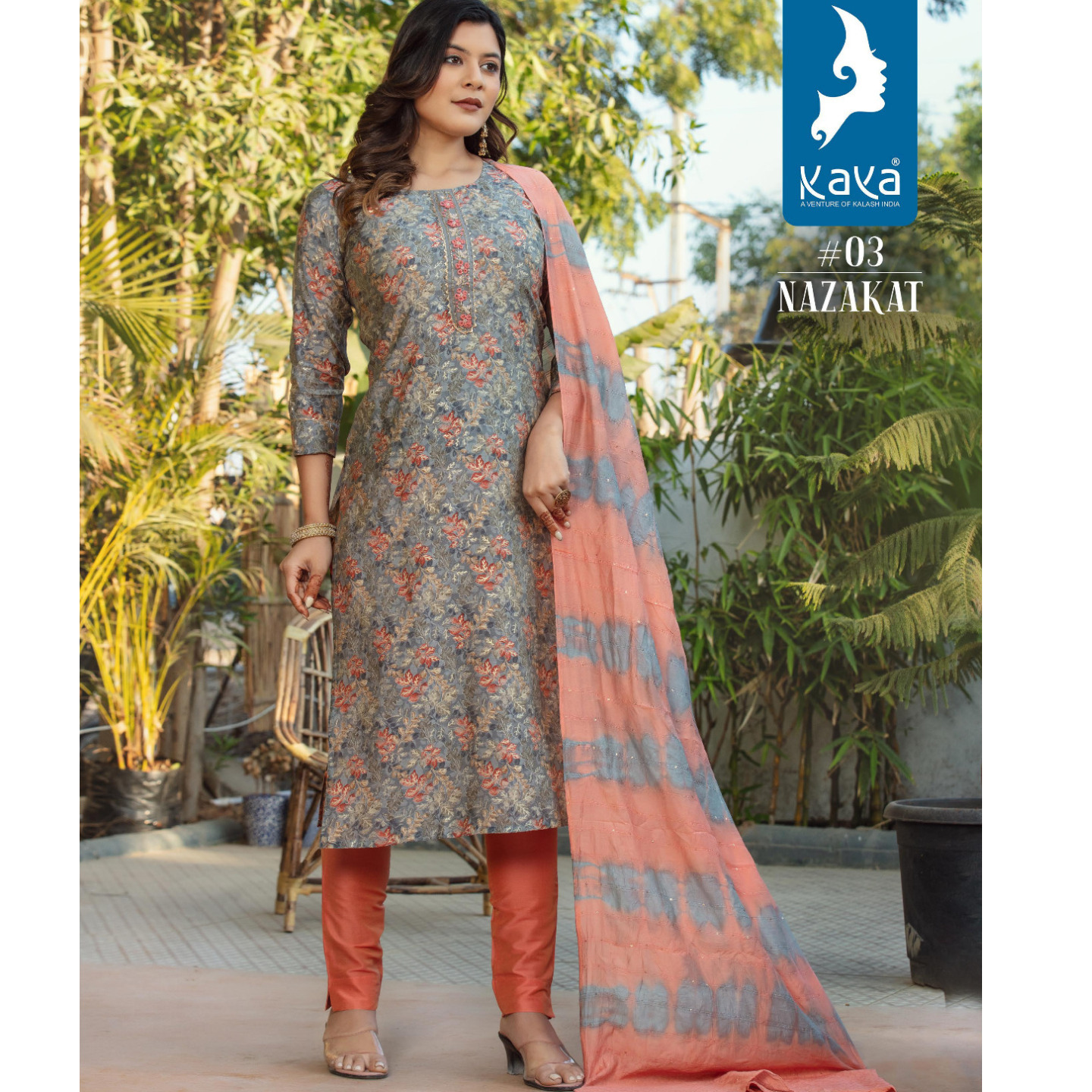 Designer Punjabi Suits  -  L 3XL