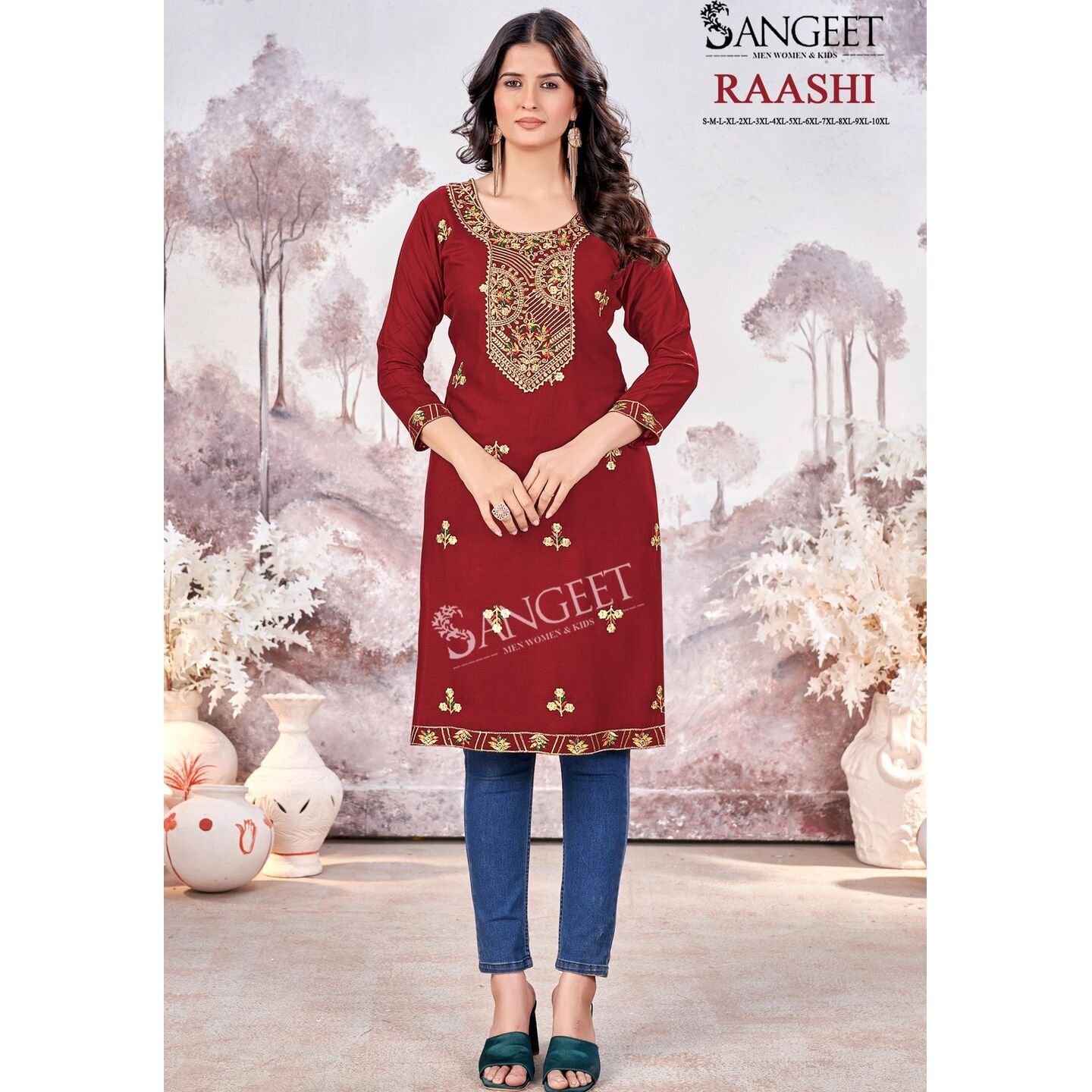 Designer Kurtis - L XL XXL 3XL 4XL
