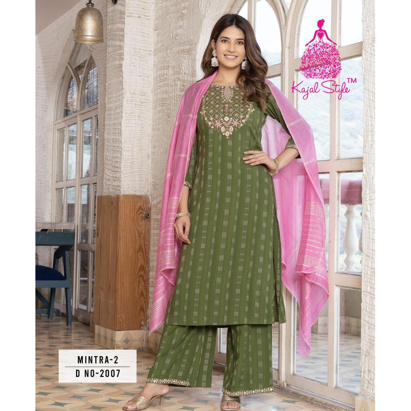 A_PALAZZO Suits with Duppatta - XXL 3XL 4XL