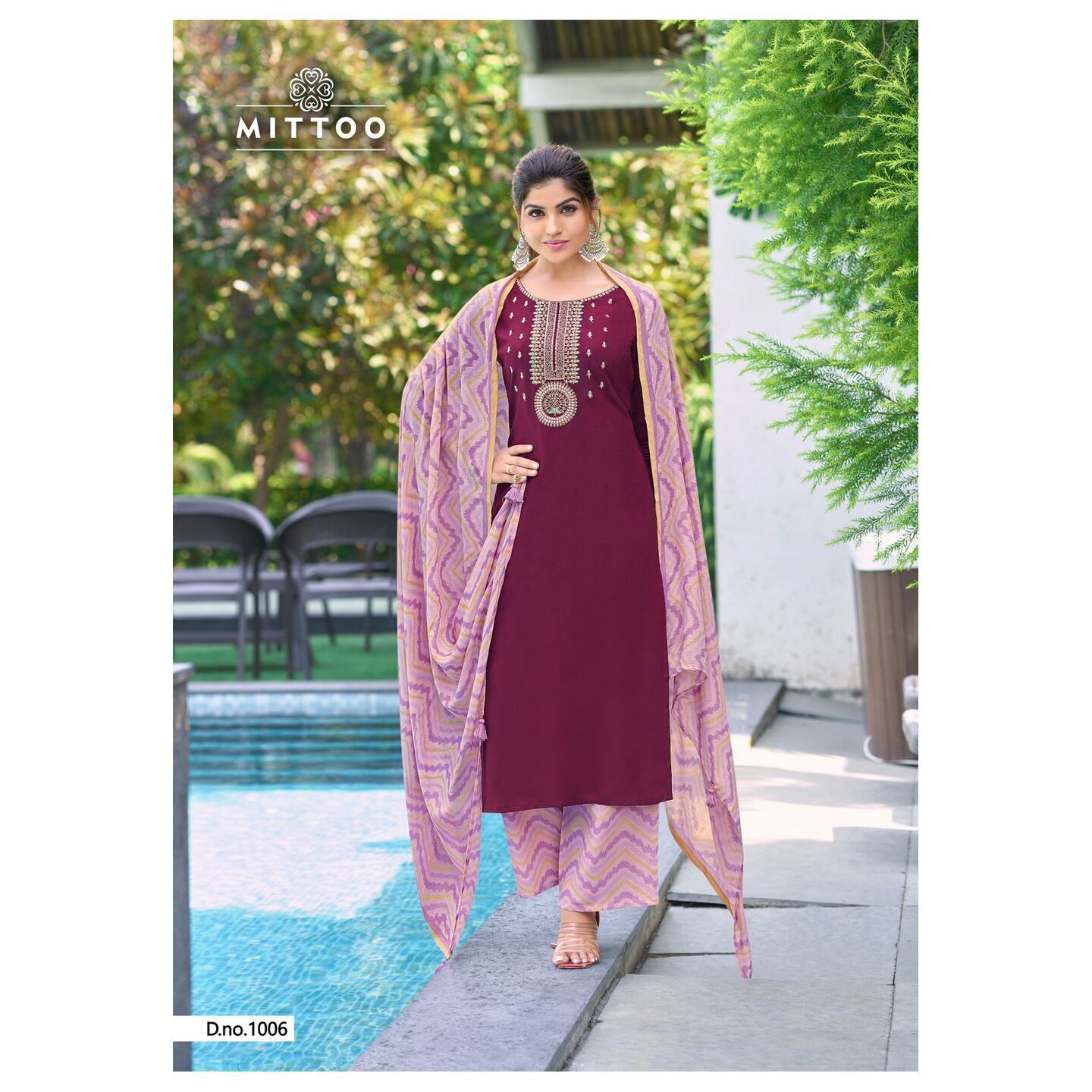 Pant Suits with Duppatta - 3XL
