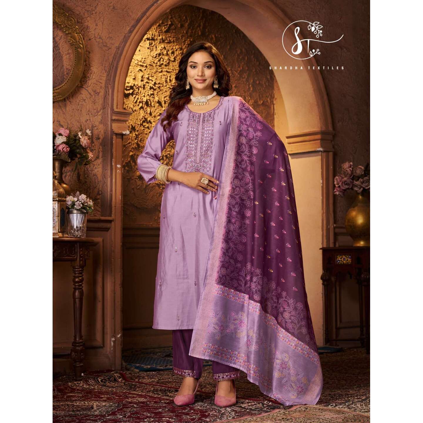 A_Premium Silk Salwar Suits - L XL XXL 3XL