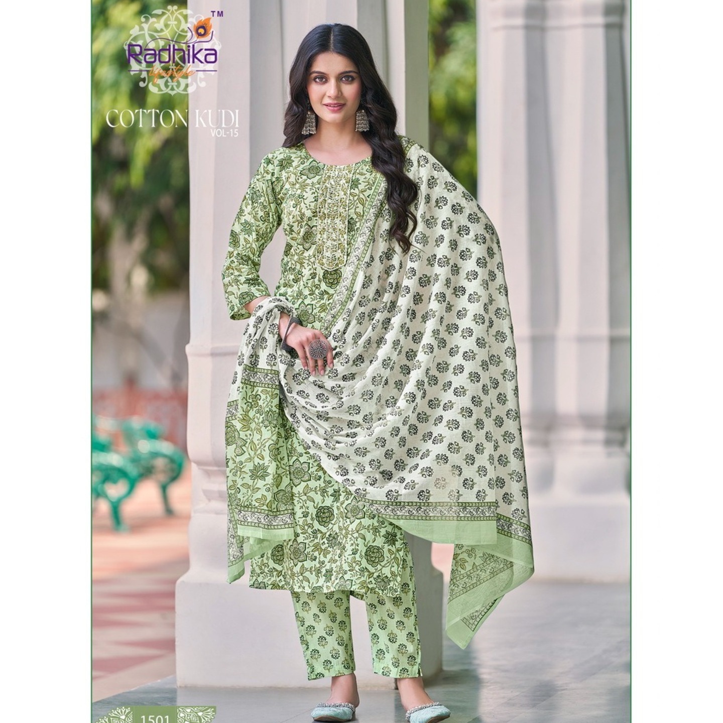 Cotton Salwar Suit - XXXXXL 5XL (50")