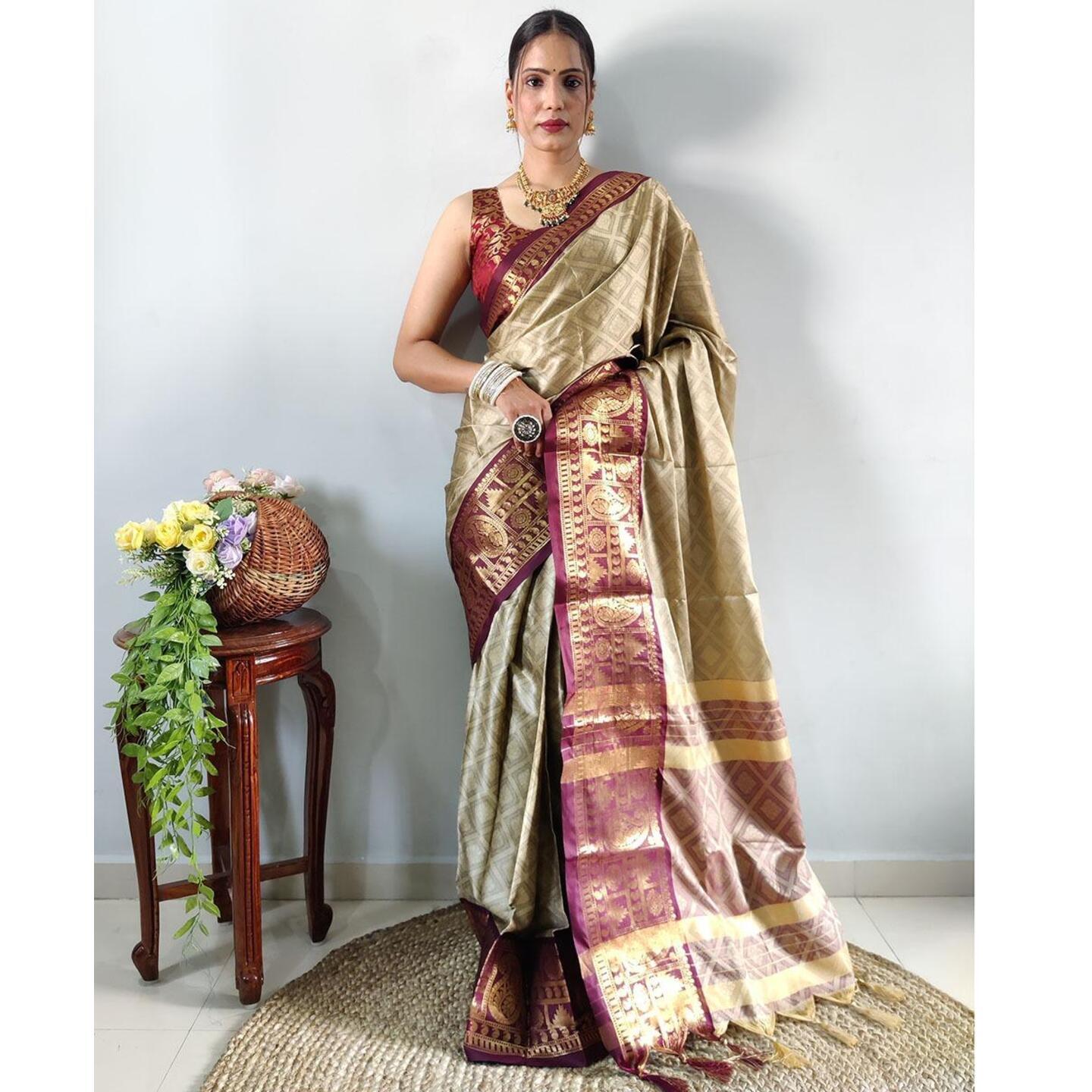 1 Minutes Saree ReadyToWear