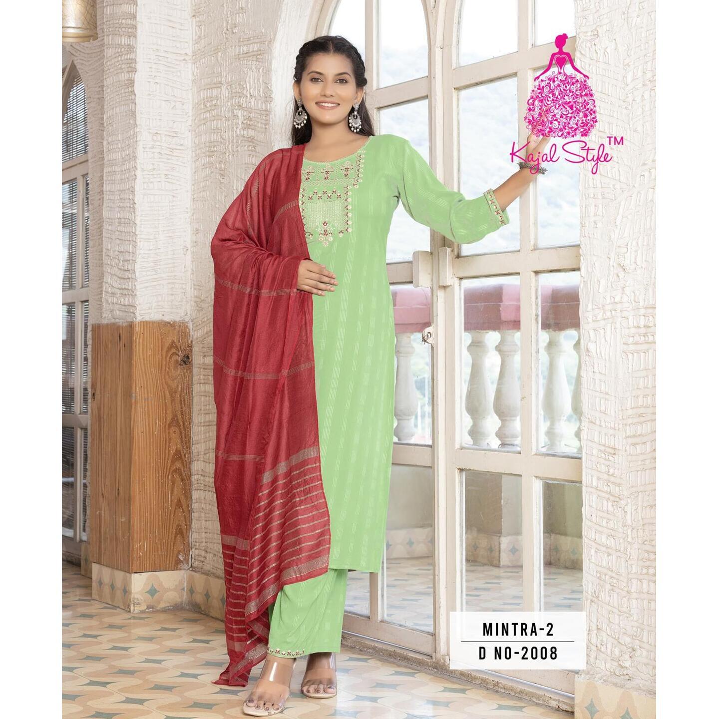 C_PALAZZO Suits with Duppatta - XL XXL 3XL 4XL